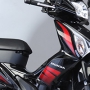 Honda Wave125 Alpha Feature : Leg shield design